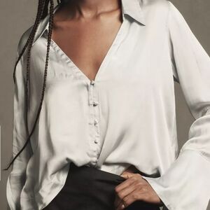 Elegant Women's White Blouse